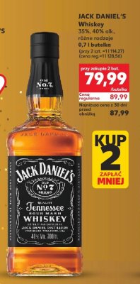 Whisky 35%, 40% alk., różne rodzaje promocja w Kaufland