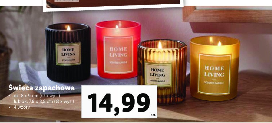Świeca zapachowa w szkle promocja