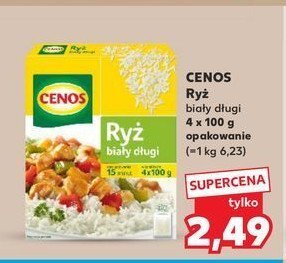 Ryż biały długi Cenos promocja w Kaufland