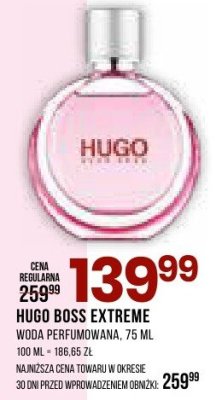 Perfumy Hugo Boss Extreme promocja w Drogerie Natura