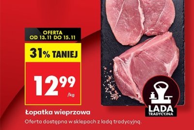 Łopatka wieprzowa promocja w Biedronka