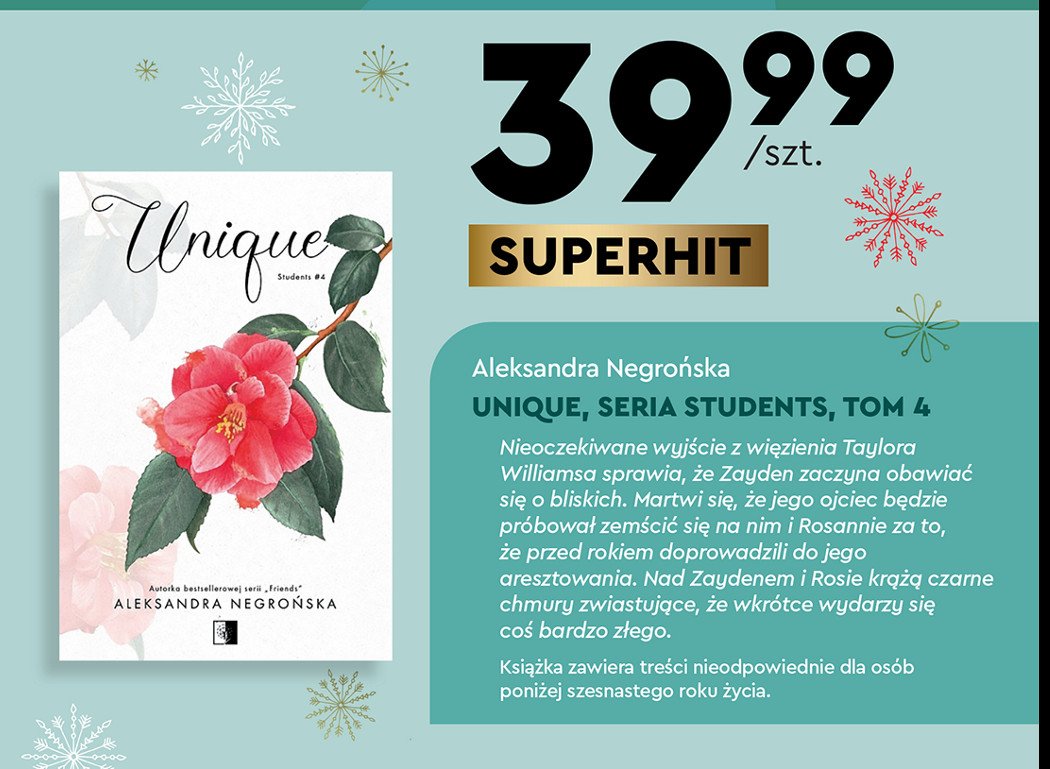 Aleksandra negro艅ska - "unique. students" promocja