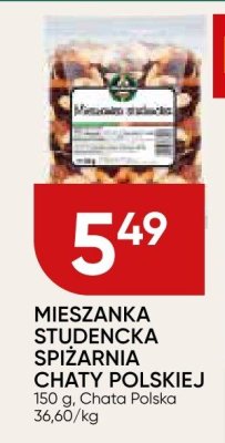 Mieszanka studencka spiżarnia chaty polskiej promocja w Chata Polska