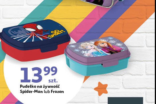 Pudełko śniadaniowe spider man promocja