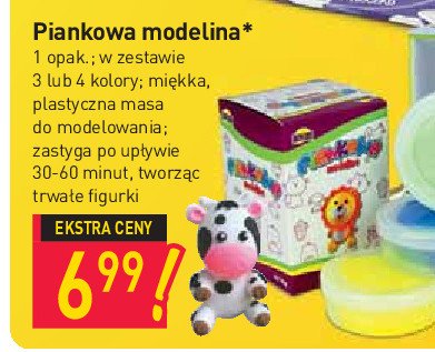 Piankowa modelina Dromader promocja