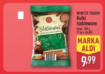 Kulki nadziewane  promocja w Aldi
