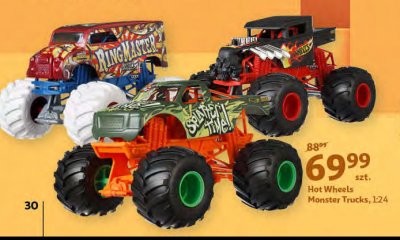 Rock monster 1:24 Hot wheels promocja