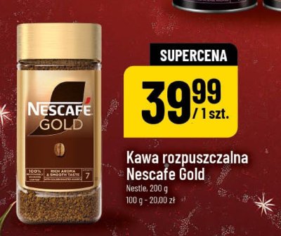Kawa rozpuszczalna Nescafe Gold promocja w POLOmarket
