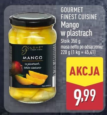 Mango w plastrach  promocja w Aldi