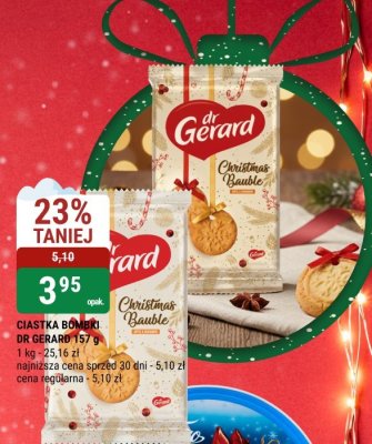 Ciastka bomba Dr Gerard Christmas Bauble 57 g promocja w bi1