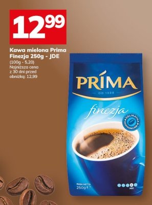 Kawa mielona Prima Finezja 250g - JDE promocja w Hitpol