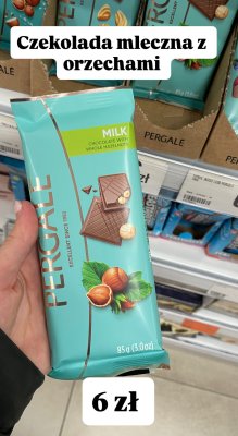 Czekolada mleczna z orzechami laskowymi 34% J.d.gross promocja w Dealz