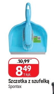 Szczotka ze zmiotką Spontex promocja