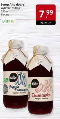 Syrop A to dobre! wybrane rodzaje 330ml promocja w Market Point