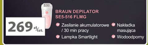 Depilator se5-516 BRAUN SILK-EPIL 5 promocja