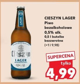 Piwo CIESZYŃSKIE LAGER promocja