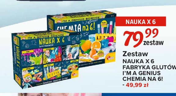 Gra chemia na 6! Lisciani giochi promocja