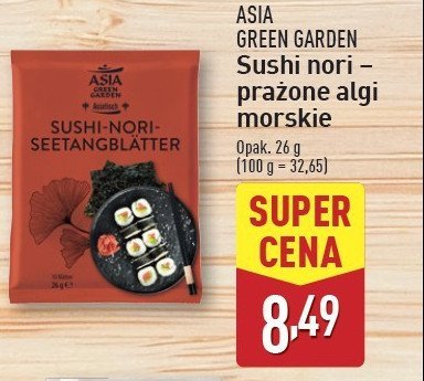 Sushi nori Asia green garden promocja