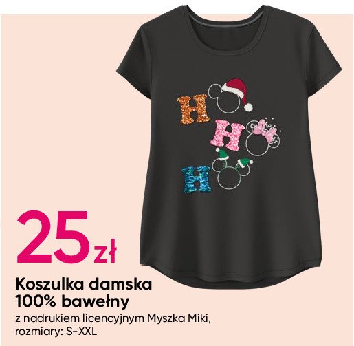 Koszulka damska rozm. s-xxl promocja w Pepco