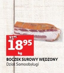 Boczek surowy promocja w Makro