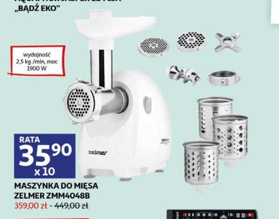 Maszynka do mi臋sa zmm4048w Zelmer promocja