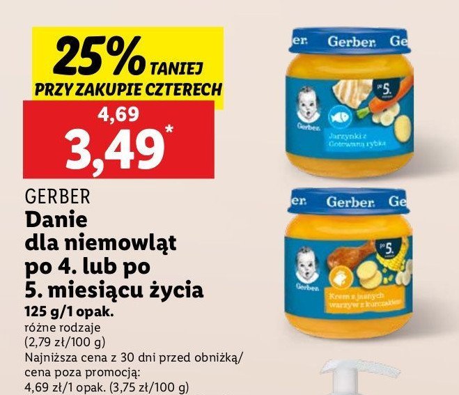 Zupka krem jarzynowy ze schabem Gerber promocja