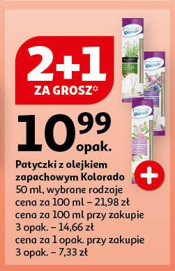 Patyczki zapachowe magnolia & freesia Kolorado promocja