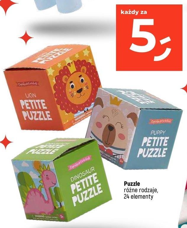 Puzzle 24 el. lew promocja