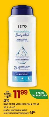Mleczko do ciała Seyo Moisturizing Body Milk promocja w Drogerie Natura