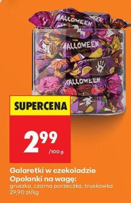 Galaretki w czekoladzie gruszka promocja w Biedronka