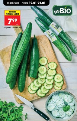Ogórek Go Bio, szt. promocja w Biedronka