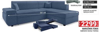 Narożnik Fenix promocja w Merkury Market