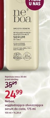 Serum do ciała Neboa wygładzająco-złuszczające, 175 ml promocja w Rossmann