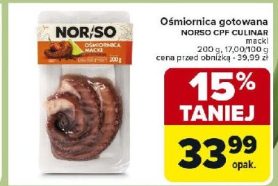 Macki ośmiornicy Norso promocja
