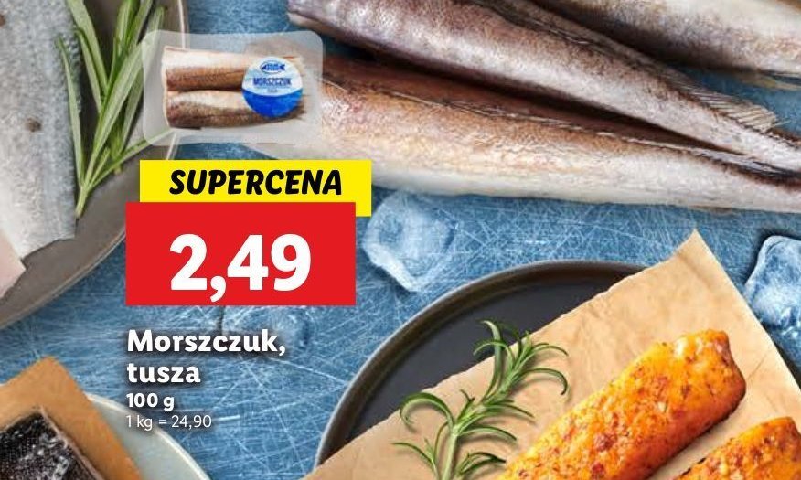 Morszczuk argentyński tusza promocja w Lidl