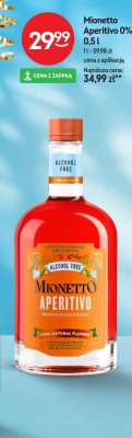 Aperitif Mionetto Aperitivo 0% promocja w Żabka