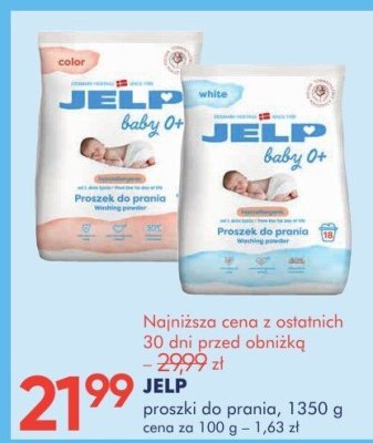 Proszek do prania JELP Baby 0+ promocja w Super-Pharm