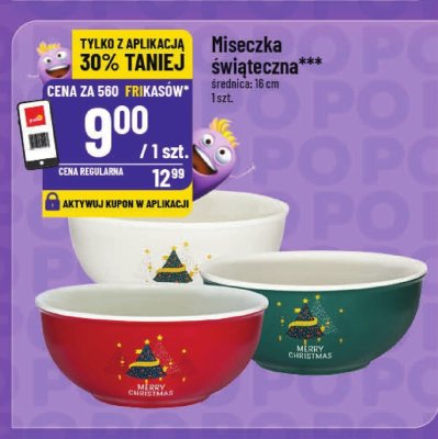 Miseczka świąteczna promocja w POLOmarket