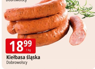 Kiełbasa śląska Dobrowolscy promocja w Leclerc