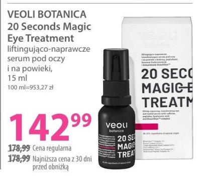 Serum liftingująco-naprawcze pod oczy 20 Seconds Magic Eye Treatment promocja w Hebe