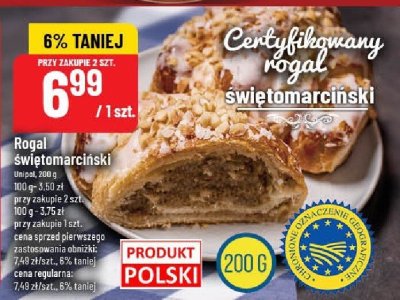 Rogal świętomarcinski POLOmarket promocja w POLOmarket