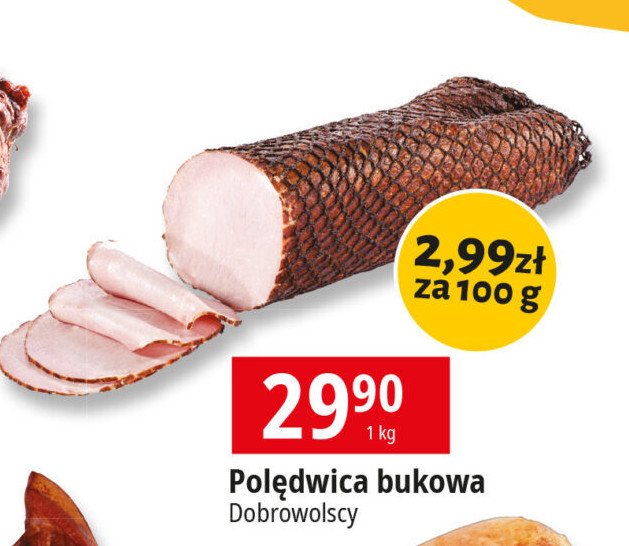 Polędwica bukowa Dobrowolscy promocja w Leclerc