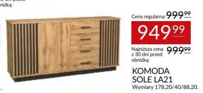 Komoda promocja w Abra Meble