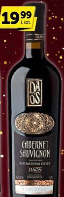 Wino Daos cabernet sauvignon promocja w ABC
