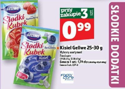 Kisiel Gellwe 25-30 g promocja w TOPAZ