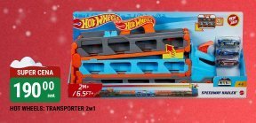 HOT WHEELS: TRANSPORTER 5w1 promocja w bi1