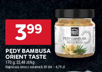 Pędy bambusa paski Orient taste promocja w Stokrotka