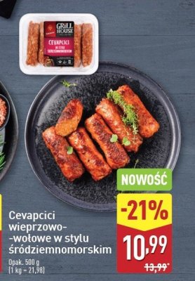 Cevapcici w stylu 艣r贸dziemnomorskim Soko艂贸w grill house promocja
