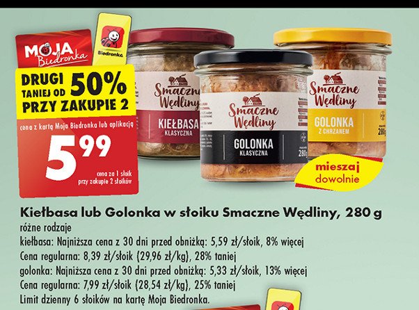 Kiełbasa klasyczna Smaczne wędliny promocja