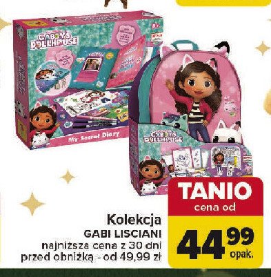 Plecak koci domek gabi promocja